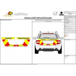 Mercedes C Class Estate Chevron Kit